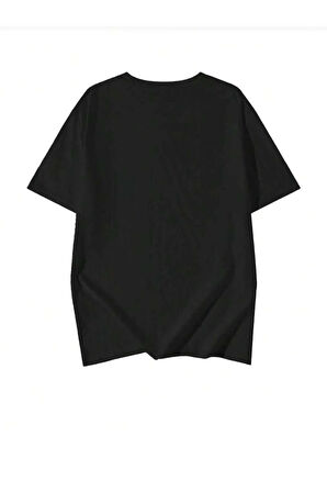 malkoçbey  küçük tavşan  detaylı basic oversize unisex  t-şhirt