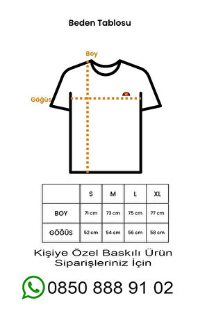 Kişiye Özel İsim Ve Tarih Baskılı Oversize T-Shirt