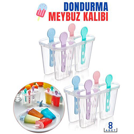 Dondurma Meybuz Kalıbı 8 Adet Bovezzo Design