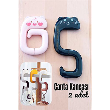 Masa Kenarı Çanta Kancası Çanta Tutucu Askı Masa Askısı