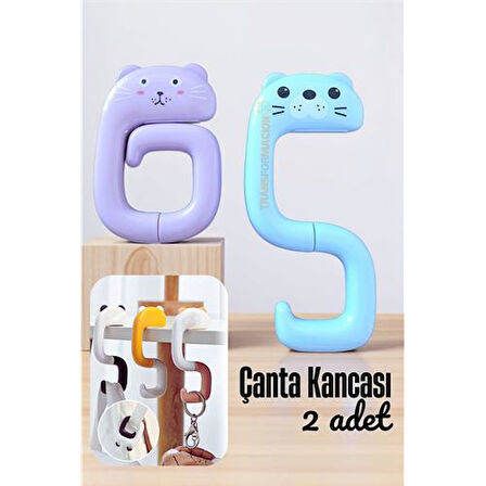 Masa Kenarı Çanta Kancası Çanta Tutucu Askı Masa Askısı