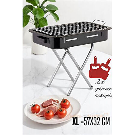 Xl Emaye Mangal Katlanır Ayaklı 57 x 32 cm 720535