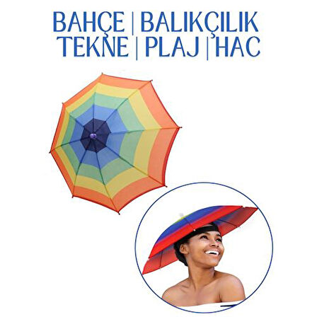 Relax Eller Serbest 4 Mevsim Kafa Şemsiyesi