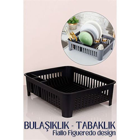 Bulaşıklık SİYAH F.Figueredo Design