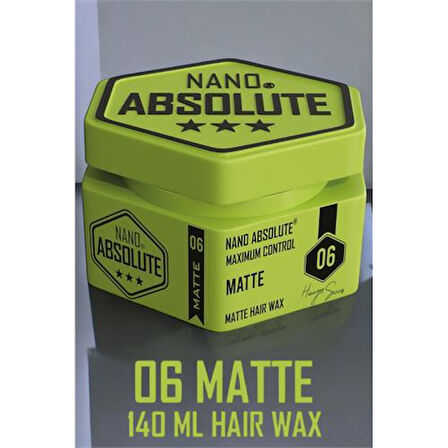 Saç Wax Matte Hair Wax Orta Sert ve Mat Absolute Professional