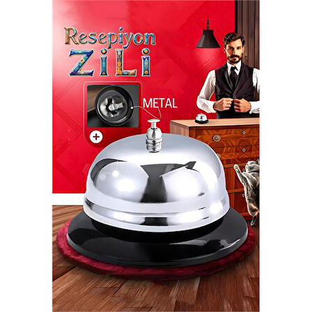 Resepsiyon Zili  - Resepsiyon ve Restoran İçin Zil - Resepsiyon Çağrı Zili