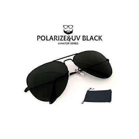 Güneş Gözlüğü Polarize UV Aviator Design