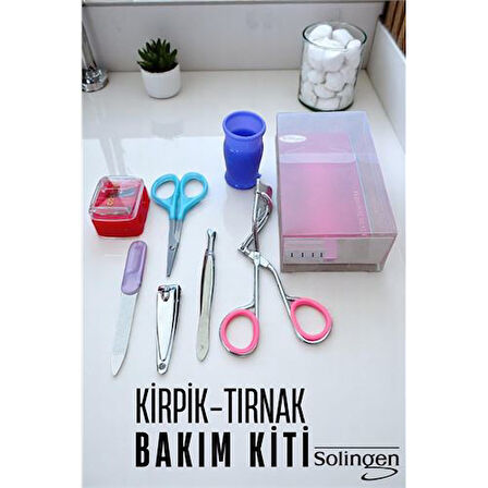 Manikür Seti  6 Parça Profesyonel Tırnak ve Kaş Bakım Seti Merys Solingen
