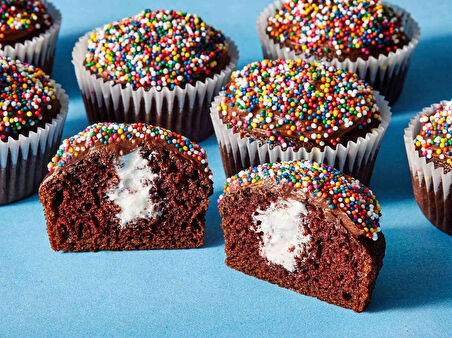2 Adet Cupcake Fırın Kalıbı 6 Büyük Bölmeli Muffin Kek Kalıbı