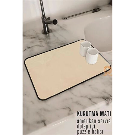 BX Bulaşık Durulama Kurutma Matı Süzücü Emici V.Valore Design