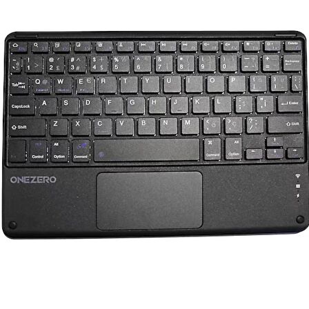 ONEZERO ZR15 Touchpad Bluethoot Klavye Siyah