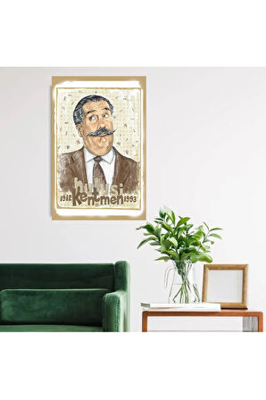 Ahşap Retro Mdf Poster , Komik Sözler , Duvar Yazıları , Manzara ,  Tarih , Edebiyat - Tbl0144