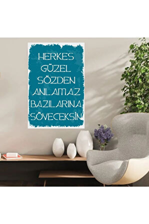 Ahşap Retro Mdf Poster , Komik Sözler , Duvar Yazıları , Manzara ,  Tarih , Edebiyat - Tbl0289