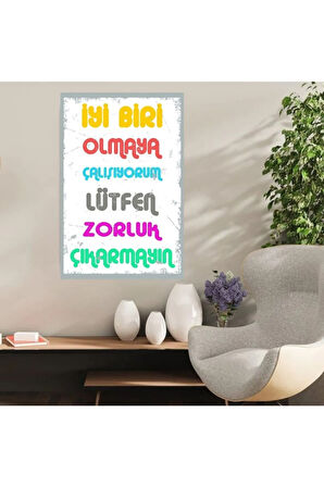 Ahşap Retro Mdf Poster , Komik Sözler , Duvar Yazıları , Manzara ,  Tarih , Edebiyat - Tbl0292