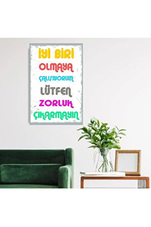 Ahşap Retro Mdf Poster , Komik Sözler , Duvar Yazıları , Manzara ,  Tarih , Edebiyat - Tbl0292