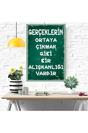 Ahşap Retro Mdf Poster , Komik Sözler , Duvar Yazıları , Manzara ,  Tarih , Edebiyat - Tbl0318