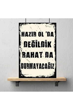 Ahşap Retro Mdf Poster , Komik Sözler , Duvar Yazıları , Manzara ,  Tarih , Edebiyat - Tbl0334