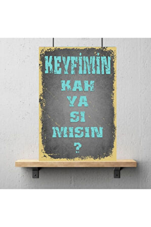 Ahşap Retro Mdf Poster , Komik Sözler , Duvar Yazıları , Manzara ,  Tarih , Edebiyat - Tbl0447