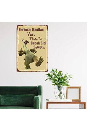 Ahşap Retro Mdf Poster , Komik Sözler , Duvar Yazıları , Manzara ,  Tarih , Edebiyat - Tbl0812