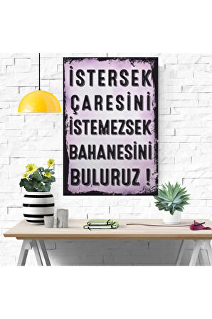 Ahşap Retro Mdf Poster , Komik Sözler , Duvar Yazıları , Manzara ,  Tarih , Edebiyat - Tbl0813