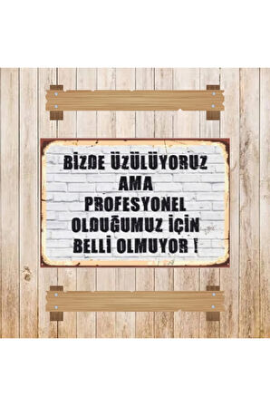 Ahşap Retro Mdf Poster , Komik Sözler , Duvar Yazıları , Manzara ,  Tarih , Edebiyat - Tbl0817