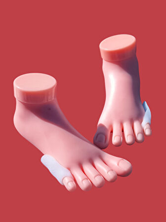 Silikon Serçe Parmak Kemik Koruyucu ***