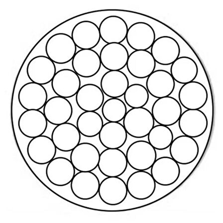 İzoleli Çelik Halat 8 mm 5 Metre