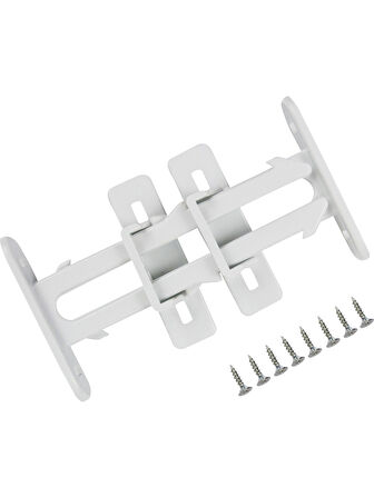 Bebek Çocuk Koruma Kilidi - Dolap Çekmece Kilidi Sürgülü Kilit