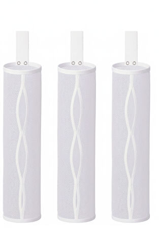 3 ADET Dolap İçi Asılabilir File Çamaşır Filesi – Pratik ve Düzenli Saklama Çözümü