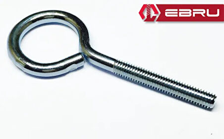 Kapalı Metrik Kanca M5 / 21x100 - 10 Adet