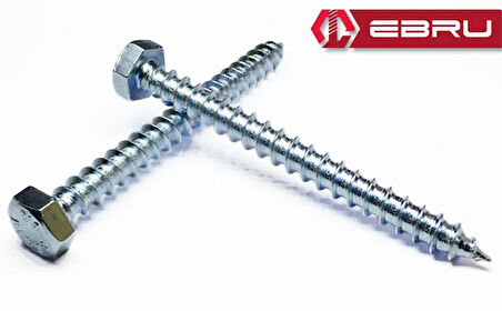 Altıköşe Başlı Trifon Vida 6x40 - 100 Adet