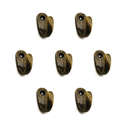 Büyük Tekli Fincan Askı, Dekor Askısı - Antik, 100 Adet, 12x23x30 mm