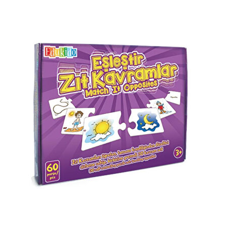 EDU-1012 Eşleştir Zıt Kavramlar -Chiva