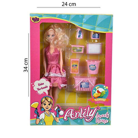 Oydaş Kutuda Anlily Temizlik Setli Bebek 2442