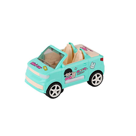 ZR169-1  Işıklı Müzikli Çarp Dön Üstü Açık Araba -Vardem Oyuncak