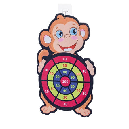 07 981 Ayaklı Cırt Cırtlı Dart  Oyunu -Pilsan Oyuncak