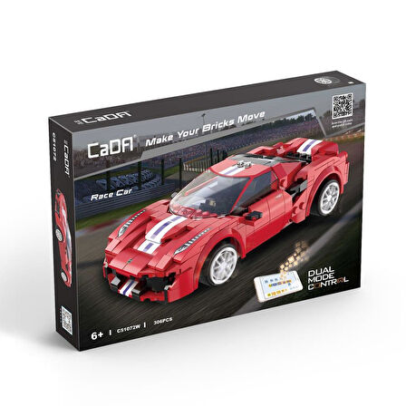 C51072W Cada Race Car Blok Seti 306 Parça -Vagonlife