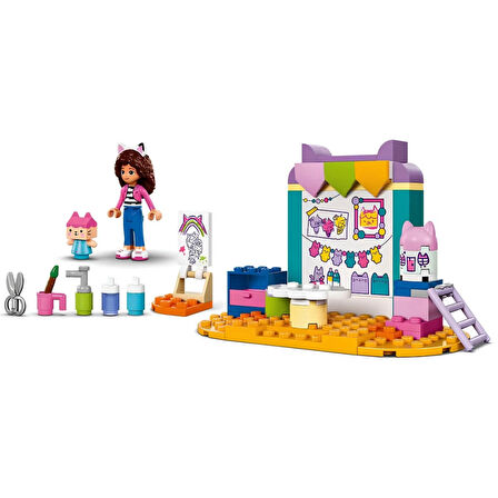 Gabby’s Dollhouse Karton Yavru Kedi ile El Sanatları 10795