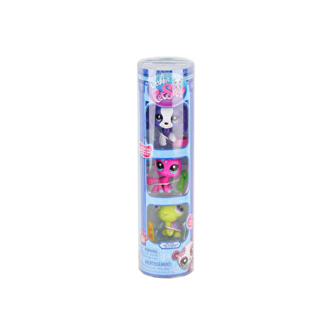 0621 Littlest Pet Shop Minişler 3’lü Figür Seti S2