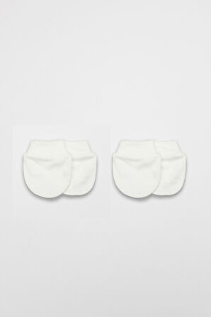 Bistyle 2Li Penye Eldiven Basıc 90108 Ekru