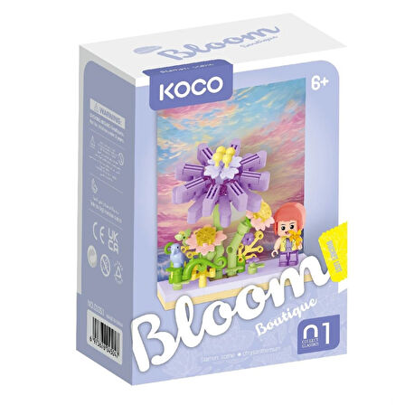 Çiçek ve Figür Serisi 3D Puzzle