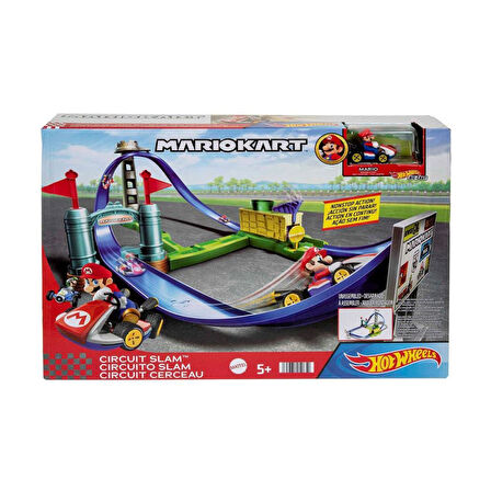 HGK59 HW Mario Kart Keskin Dönüşler Pist Seti /