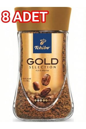 Tchibo Gold Selection 100 G | Granül / Çözünebilir Kahve | Kavanoz Ambalaj