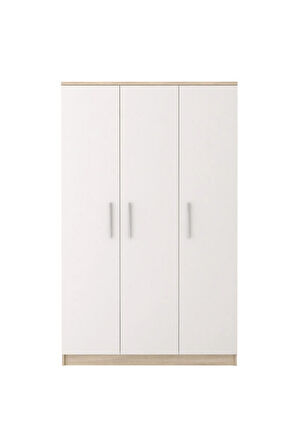 Ajda Giyinme Dolabı - Çok Amaçlı Dolap - Gardırop 120 Cm-3 Kapaklı