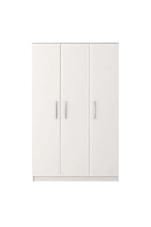 Ajda Giyinme Dolabı - Çok Amaçlı Dolap - Gardırop 120 Cm-3 Kapaklı