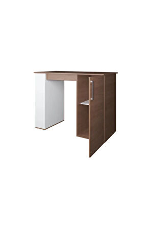 Nora Mutfak Adası -alt Modül-120 Cm Beyaz -Atlantikçam-Çok Amaçlı Dolap-Masa