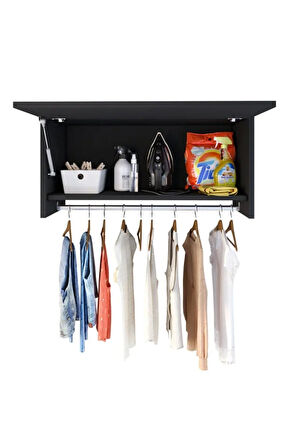 Pırıl Çok Amaçlı Dolap-Askılık-Erzak-Mutfak-Kiler Dolabı-Açık Dolap-60 cm