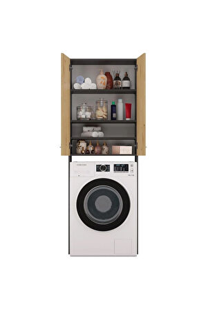 Ruken  Banyo Dolabı-Çok Amaçlı-Çamaşır Makinesi Dolabı