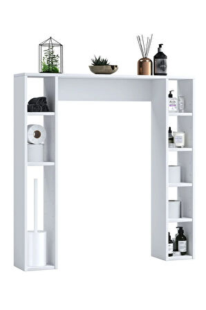 Ucda Klozet Arkası-Üstü-Banyo Dolabı-Çok Amaçlı