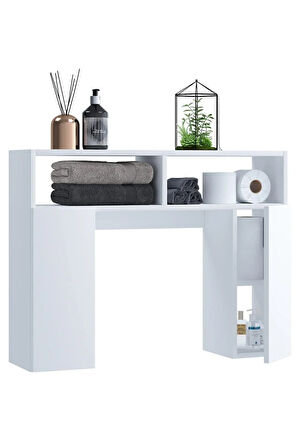 Uhde Klozet Arkası-Üstü-Banyo Dolabı-Çok Amaçlı